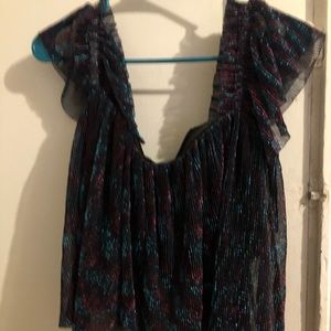 Urban outfitters off shoulder crop top